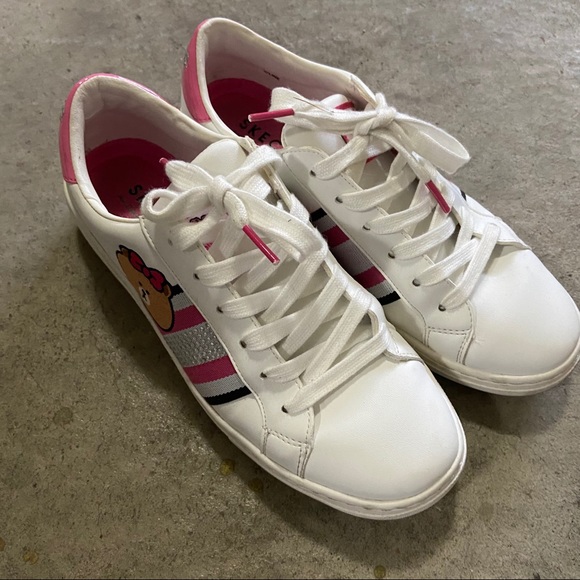 Worn once Size 7 Skechers Line Friends sneakers - Picture 2 of 5